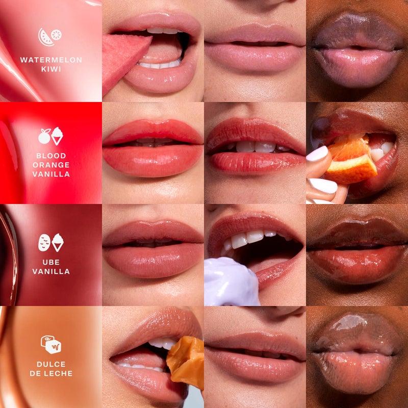 Tower 28 LipSoftie Hydrating Tinted Lip Treatment Balm, Moisturizing Lip Mask for Chapped Lips - Watermelon Kiwi Flavor, Sheer Baby Pink Gloss - Image 4