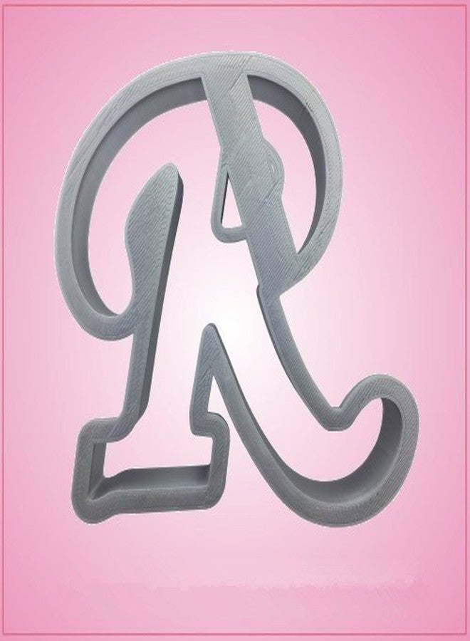 CusCus Cursive Letter R Cookie Cutter - Image 1