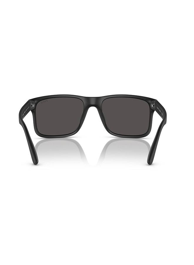 POLO RALPH LAUREN - Men Rectangular Shape Sunglasses - PH4195U 5001/87 57 - Lens Size: 57 millimeter - Image 1