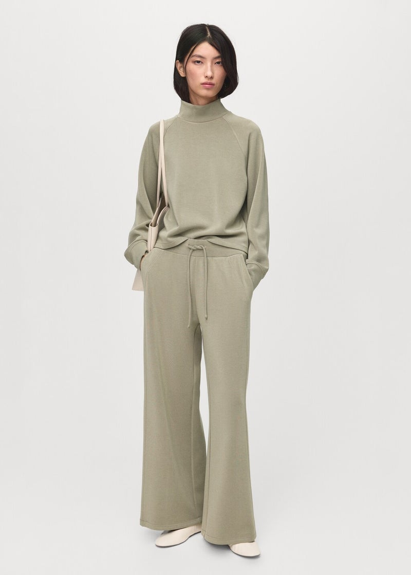 MANGO Drawstring jogger trousers - Image 5