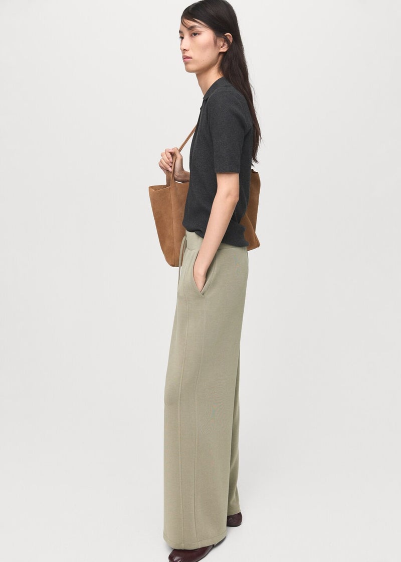 MANGO Drawstring jogger trousers - Image 3