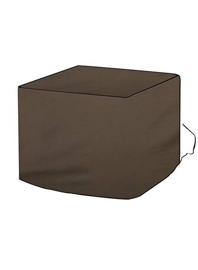 The Furnishing Tree Window AC Cover 1 ton Waterproof and dustproof Polyester Beige Color - Image 2