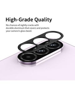 ماركة غير محددة for Samsung Galaxy A56 / A36 / A26 Camera Lens Protector, Individual Metal Ring Tempered Glass Lens Cover, [Strong Adsorption] Scratch Resistant...  - Image 2