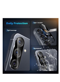 ماركة غير محددة for Samsung Galaxy A56 / A36 / A26 Camera Lens Protector, Individual Metal Ring Tempered Glass Lens Cover, [Strong Adsorption] Scratch Resistant...  - Image 4