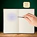 WOW! STUFF Wizarding World Tom Riddles Diary Secret Replica Notebook Slytherin House Invisible Ink Pen Magic UV Reveal Mini Wand Harry Potter Collectible - Image 4