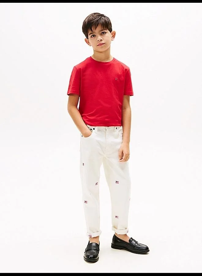TOMMY HILFIGER Kids 2 Pack Short Sleeve T-Shirt