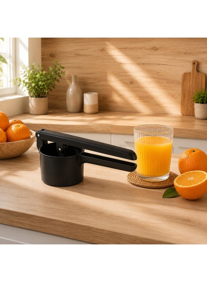 عصارة يدوية من الستانلس ستيل: متينة، تفصل البذور عن اللب، خفيفة الوزن وقابلة للحمل - Image 3
