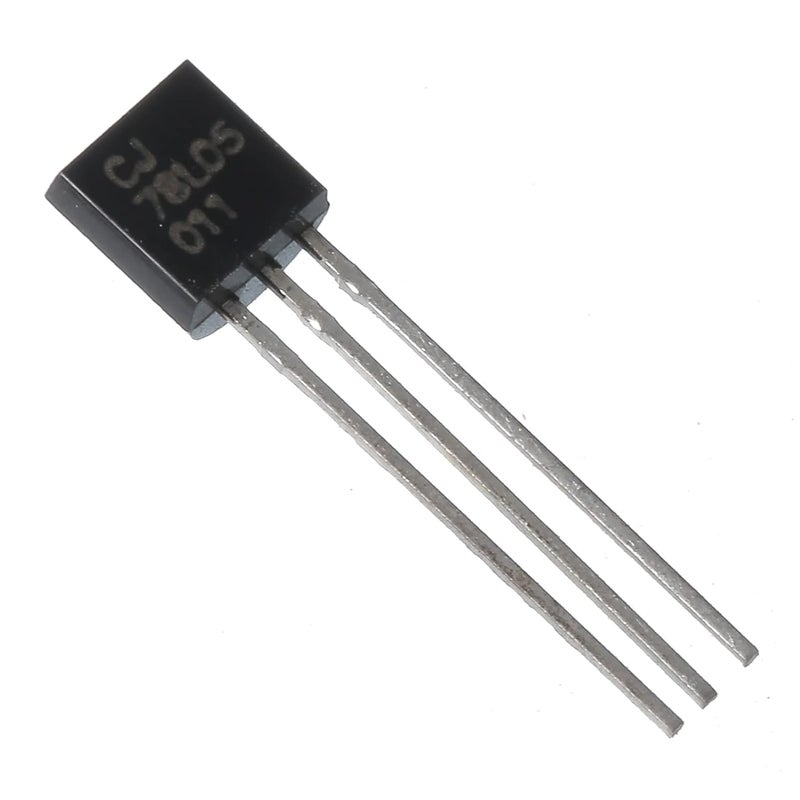 Bridgold 10 قطع CJ78L05 78L05 منظم جهد ثلاثي الأطراف ، TO-92 - Image 2