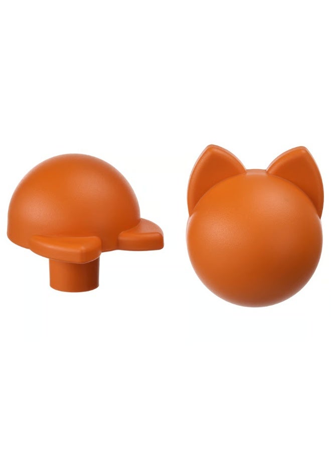 Knob Orange Cat 38 mm - Image 1