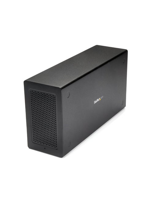 StarTech.com Thunderbolt 3 PCIe Expansion Chassis, External Enclosure With One PCI Express Slot for Laptops / Desktops, TAA
