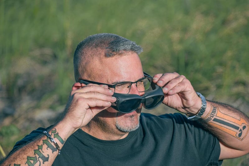 Global Vision Motorcycle Safety Sunglasses - Fits Over Prescription Glasses - Image 5
