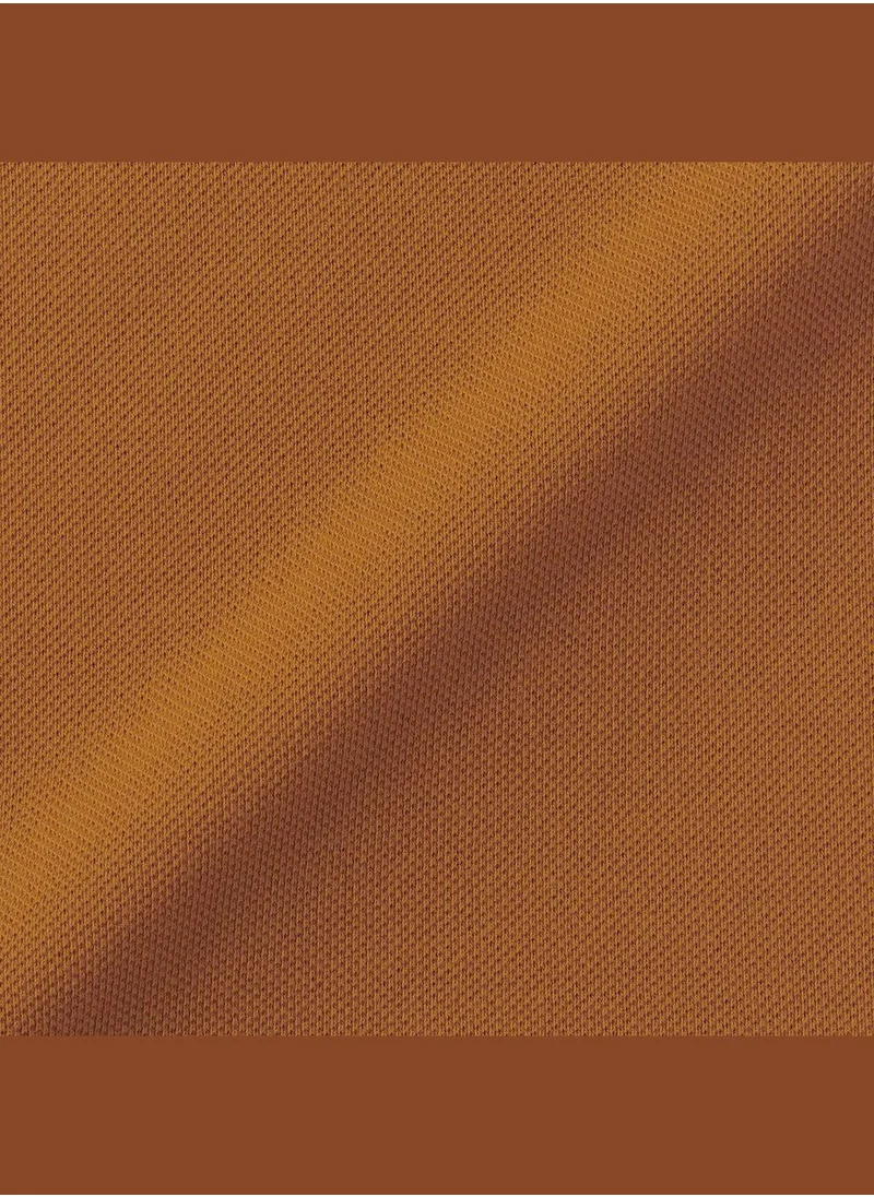 MUJI Washed Pique Short Sleeve Polo Shirt