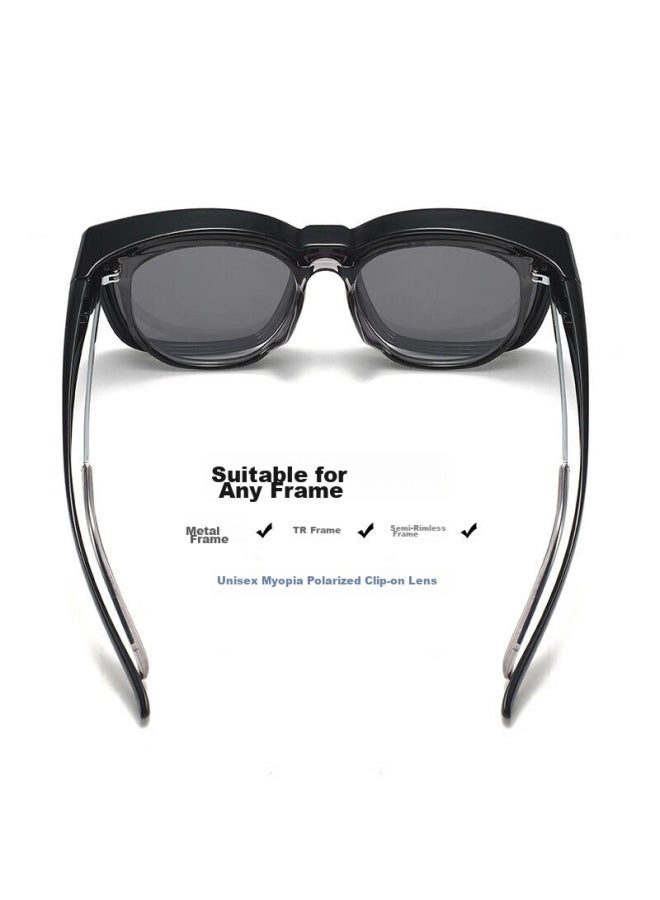 Boshide Boshide Sunglasses, Sunglasses Case, Sunglasses Case For Nearsighted Glasses, Polarized Sunglasses For Driving, Specialized Case For Nearsighted People, Glossy Black  - Image 3