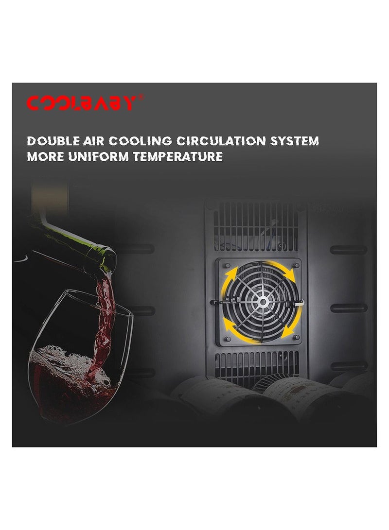 8 Bottles Electronic Wine Cabinet, Constant Temperature Wine Cabinet, Mini Air Cooling Wine Cabinet  - Image 4