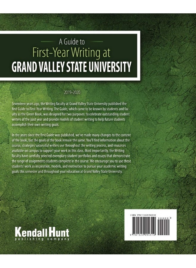 A Guide to First-Year Writing at Grand Valley State University  - Image 2