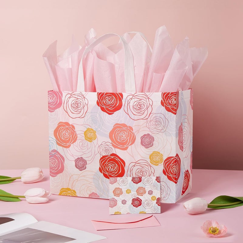 YANGTE 2 Pack 13" Large Mother's Day Gift Bags with Tissue Paper - Image 5