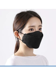 Generic Pack Of 10 N95 Disposable Particulate Respiratory Face Mask for Adults Black  - Image 3