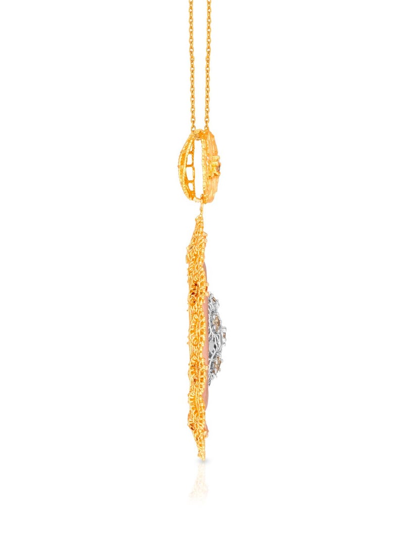Malabar Gold and Diamonds 22k 916 Purity Malabar Gold Pendant FRPN286T  - Image 3
