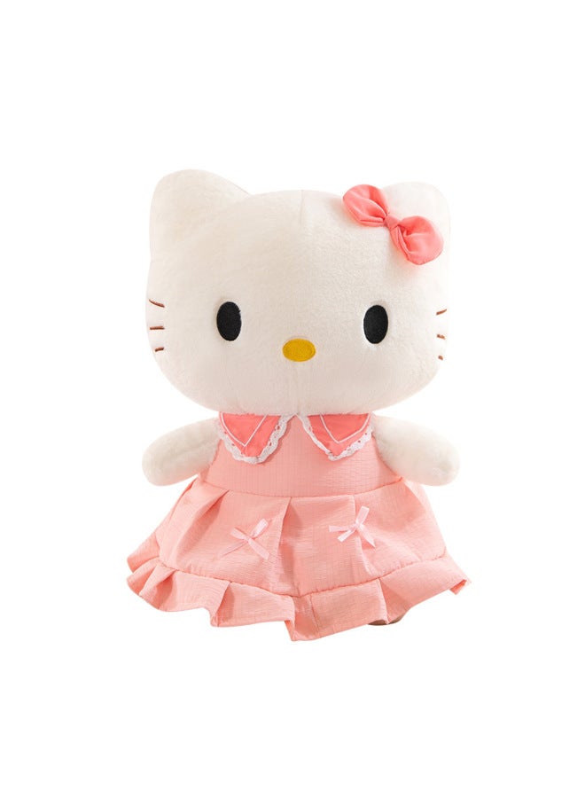 Hello Kitty Skirt Plush Toy Doll Hello Kt Kitty Cat Doll Rag Doll Birthday Gift-Specification:65cm1.35kg-Colour:Pink Skirt  - Image 4