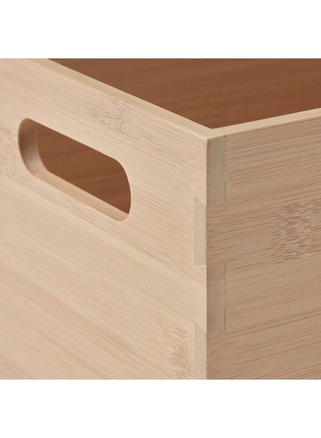 Zaboon Storage box, light bamboo, 16x24x15 cm - Image 2