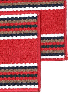 Status Contract Anti Slip Front Monsoon Doormat| Living Room Rug |Polypropylene Floor Mat for Home|Essential Small Rug for Office, Bedroom & Kitchen|- Pack of 2 (Red), 38 X 58 Cm  - Image 5