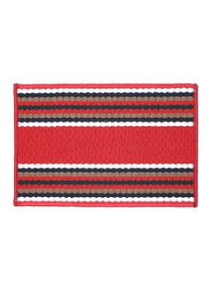 Status Contract Anti Slip Front Monsoon Doormat| Living Room Rug |Polypropylene Floor Mat for Home|Essential Small Rug for Office, Bedroom & Kitchen|- Pack of 2 (Red), 38 X 58 Cm  - Image 4