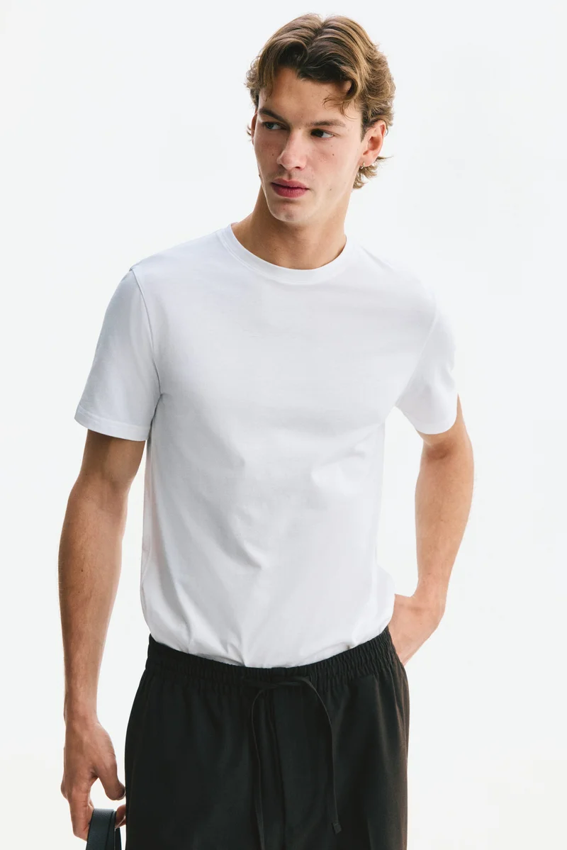H&M Slim Fit Pima cotton T-shirt