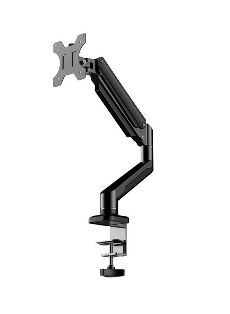Sharpdo Aluminum Alloy Full Motion Single Monitor Arm,Air Pressure Lifting,Rotatable,Telescopic,Tilting Monitor Desktop Stand, Suitable for 13-32 Inch Screen,Load Bearing 10kg - Image 1