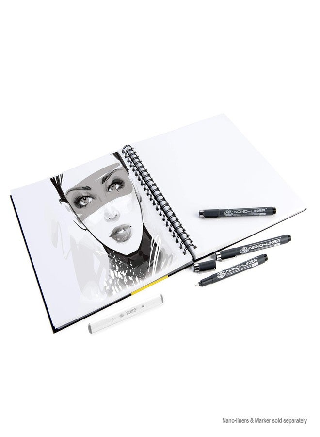 بي بايبر كامبني دفتر رسم إبداعي من بي بيبر - مقاس 8.5 × 11 بوصة - Image 2