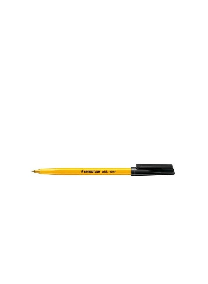 STAEDTLER Ballpoint Pen Staedtler 430 Stick Fine – Black - Image 2