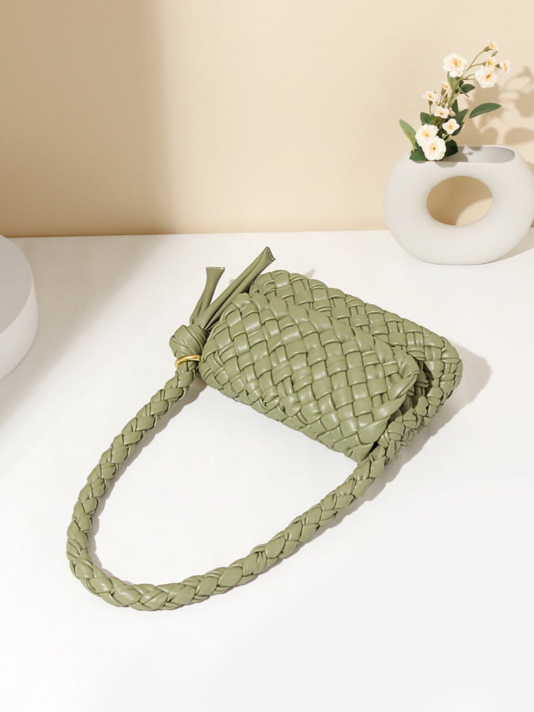 New Style Bag For Women Original Handmade Asymmetrical Woven Elegant Armpit Fashion Versatile Trendyy One-Shoulder Mother-In-Law Bag - Image 5
