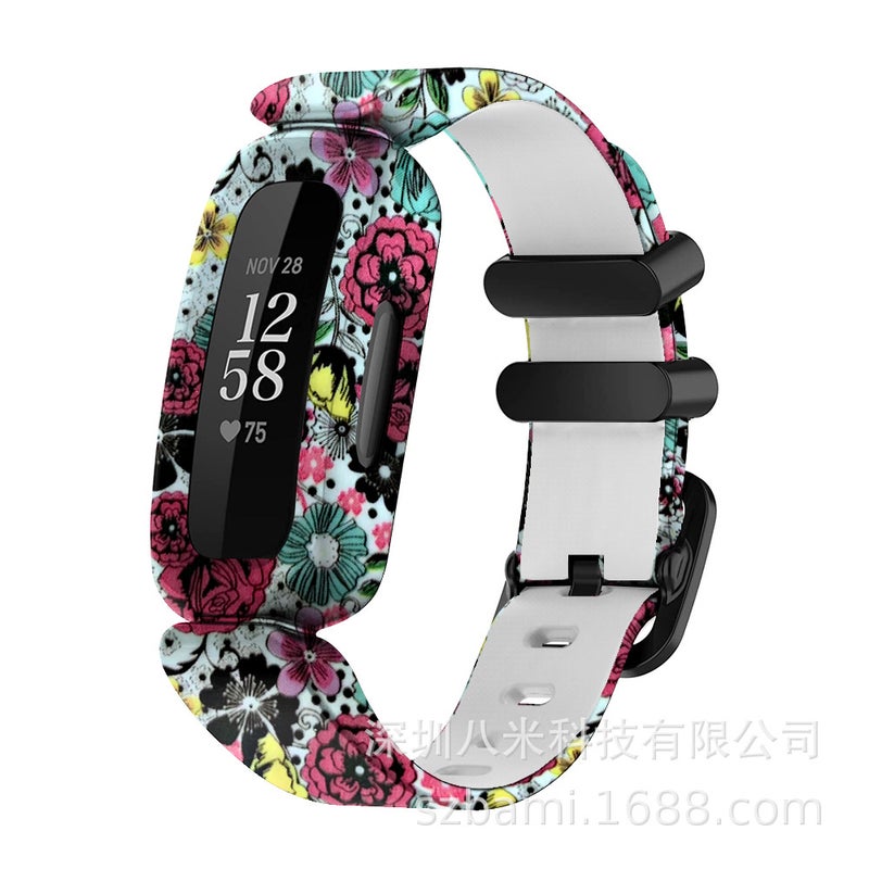 Suitable For Fitbit Ace3 Children'S Bracelet Integrated Strap Fitbit Inspire2 All-Inclusive Silicone Strap - Image 1