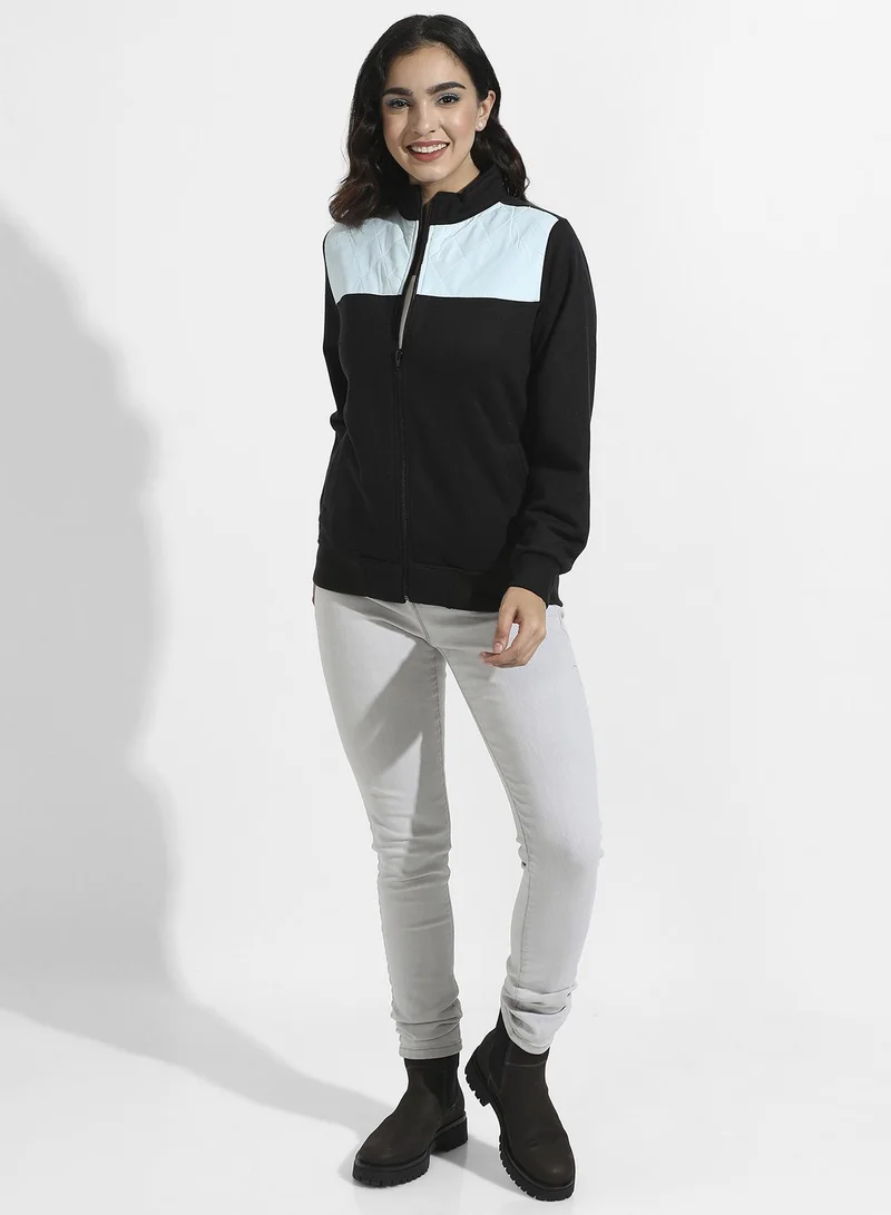 Campus Sutra Colourblocked Jacket