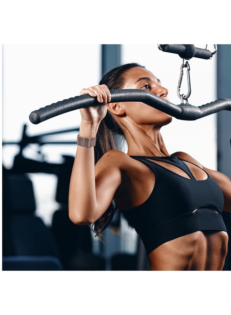 CMP Elastic Nylon Solo Loop Band for Apple Watch 42/44/45/49mm, Compatible with All Series (Series 9/8/7/6/5/4/SE/3/2/1), Wide Replacement Strap for Men and Women t Strap for Men and Women  Apple Watch band, elastic nylon strap, solo loop band, sports watch strap, Apple Watch replacement strap, men's Apple Watch band, women's Apple Watch band, Apple Watch accessories - Image 2