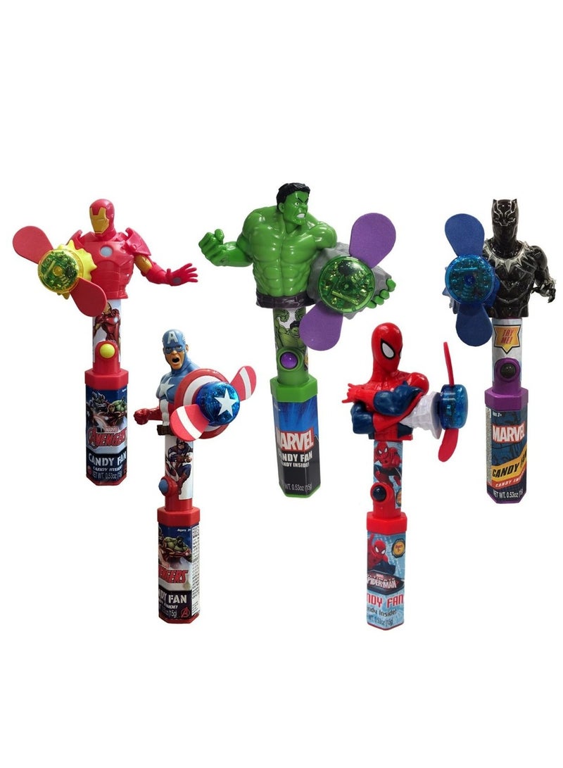 Candyrific Marvel Avengers Action Figures Fan 1 pc assorted - Image 1