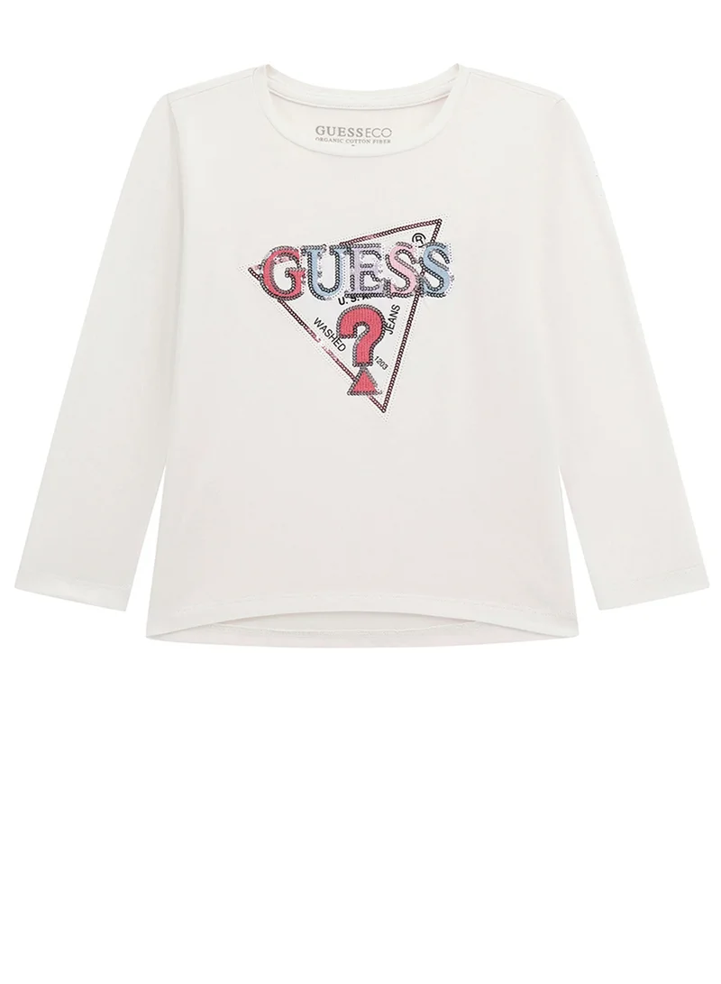 GUESS Kids Graphic Crew Neck T-Shirt