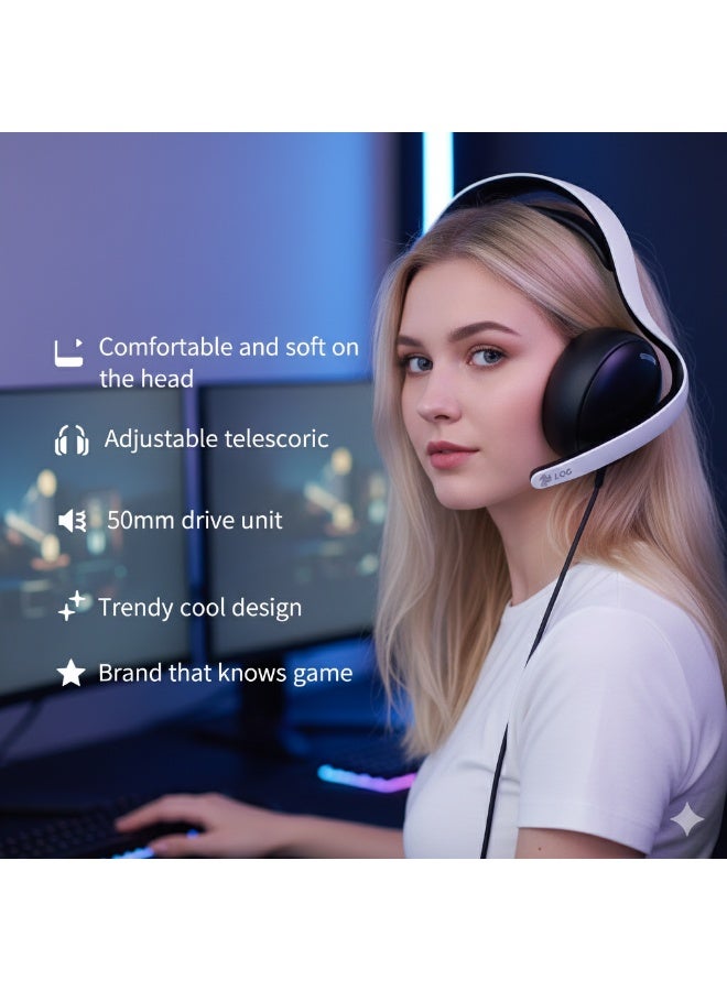 لوج سماعة الألعاب اللاسلكية LOG G850 لأجهزة الكمبيوتر الشخصية وPS5 وPS4 وXbox وNintendo Switch والهواتف المحمولة - Image 3