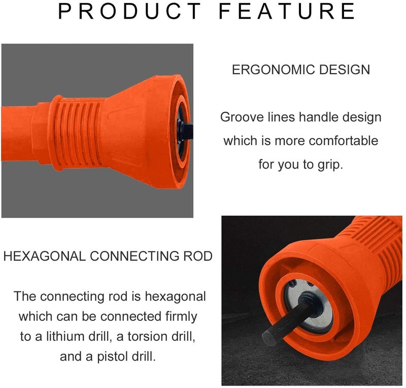 uptodateproducts 24mm48mm Cordless Riveting Drill Adapter Electric Pull Rivet Conversion Adapter for Electric Rivet Nut Guns Tools - Image 3