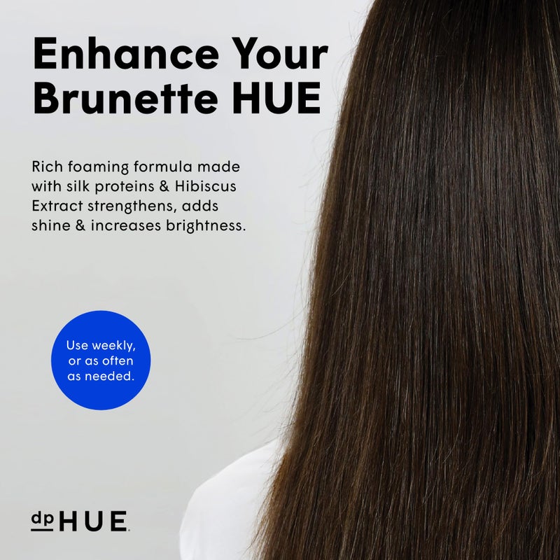 dpHUE Cool Brunette Shampoo - 8.5 oz - Blue Pigments Neutralize Unwanted Orange, Red & Brassy Tones - Color Safe - Paraben, SLS & SLES Sulfate Free - Leaping Bunny Certified - Image 5