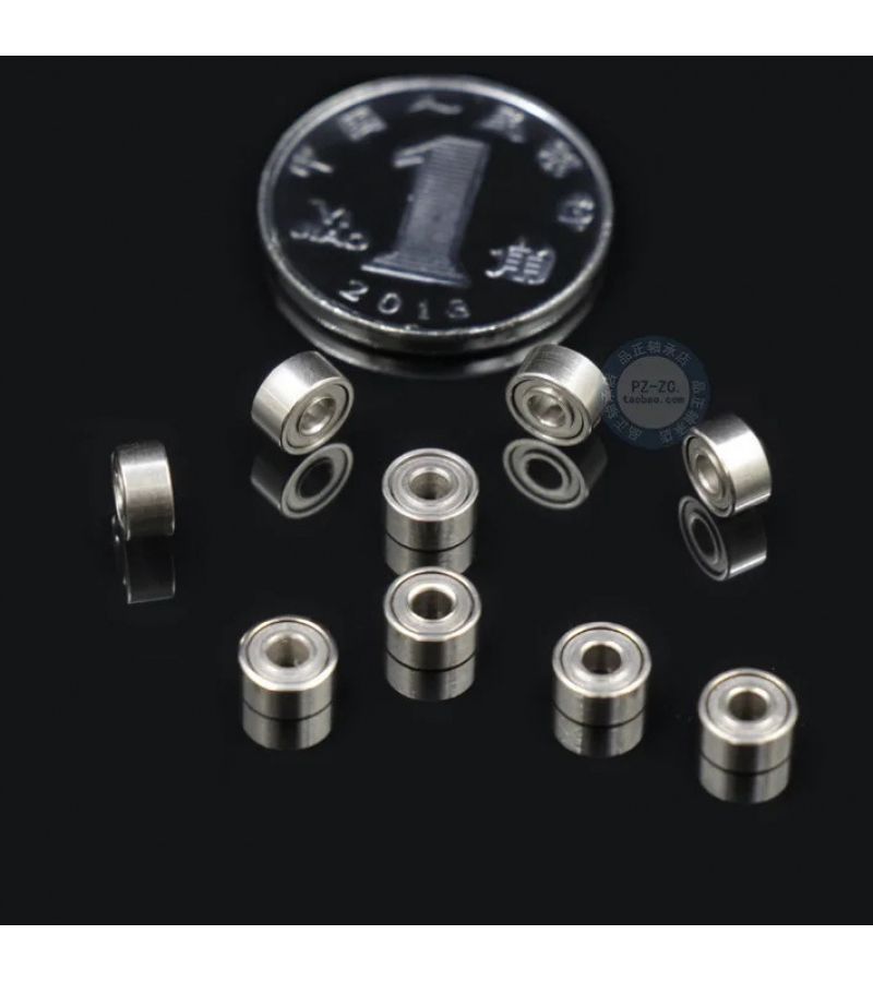 10pcs 682ZZ 681 1x3x1mm 681X 1.5x4x1.2mm 681XZZ 1.5x4x2mm 682ZZ 2x5x2.3mm And 2x5x1.5 Shielded Deep Groove Ball Bearings Miniature Bearings - Image 4