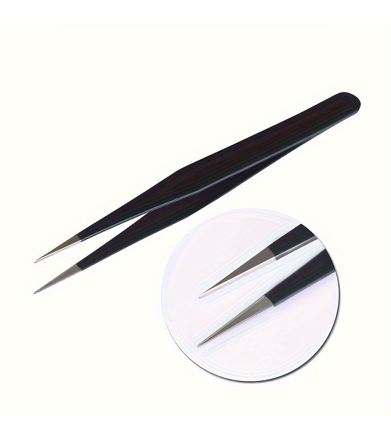 Stainless Steel Pointed Sugar Bead Tweezers Fondant Flower Clip Baking Tool - Image 4