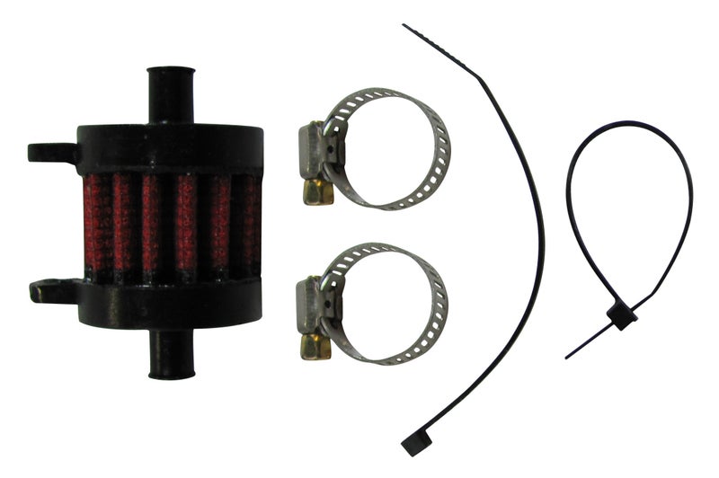 4into1 Uni Filter UP-220 1/4"" Dual Inlet Push-in Breather - Image 1