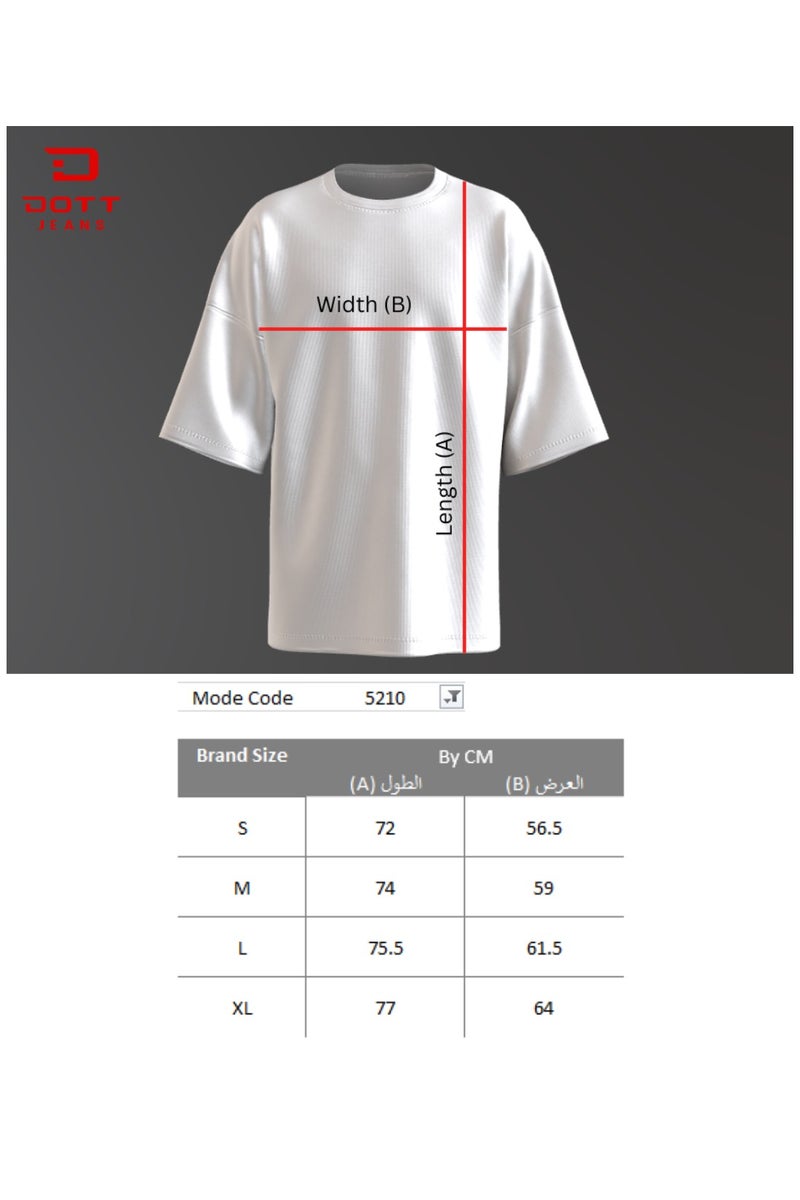 DOTT Dott Jeans Oversized T-shirt For Men - Image 5