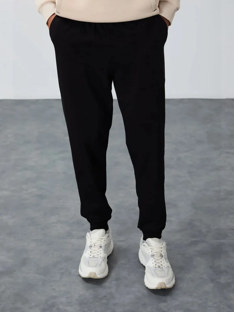 TOMMYLIFE TOMMY Men's Solid Fleece Sweatpants