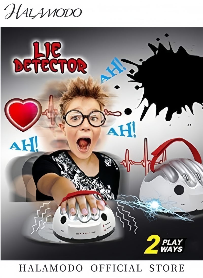 Truth And Lie Detector Fun Game Detecting Toy Shocking Party Game Interesting True or Dare Detector Joke Toys Polygraph Entertainment