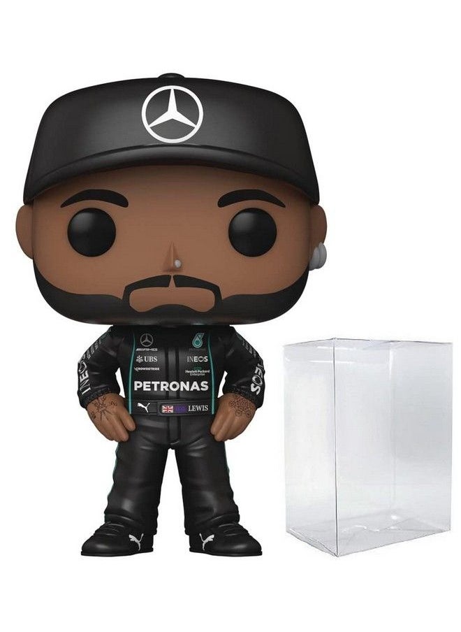 Funko - Formula One Lewis Hamilton (Amg Petronas) Funko Vinyl Figure (Bundled With Compatible Box Protector Case) Multicolor 3.75 Inches - Image 1