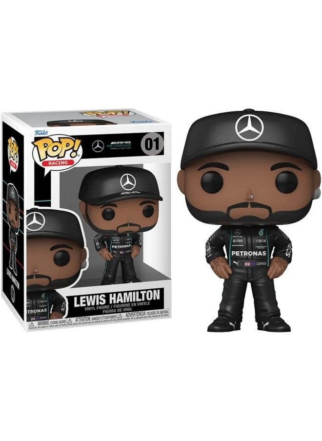 Funko - Formula One Lewis Hamilton (Amg Petronas) Funko Vinyl Figure (Bundled With Compatible Box Protector Case) Multicolor 3.75 Inches - Image 1