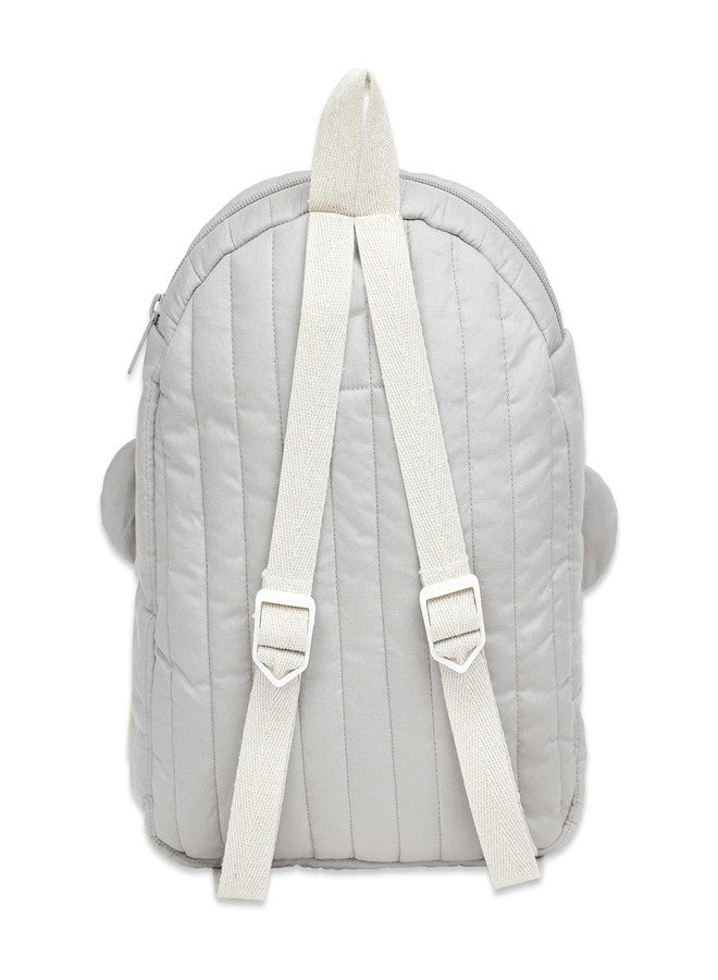 Masilo Kids Backpack/Toddler School Bag/Animal Theme/Mini Travel Bag for Kids / 2-5 yrs/Water & Stain Resistant / 100% Organic Cotton/Adjustable Straps & Easy Carry Handle/Grey/Koala - Image 3
