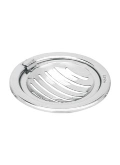 Lipka LIPKA Pack of 2 Eon Round with Classic Jali Floor Drain Premium Stainless Steel 5 x 5 Inches with Hinge  - Image 4