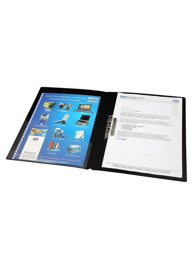 SOLO Pl- 311 Punchless File (Lever Clip) - Black - Image 1